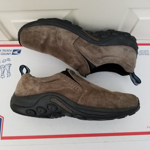 Merrell Jungle Moc Fudge Suede Slip on Shoe Brown Size 12 main image 9